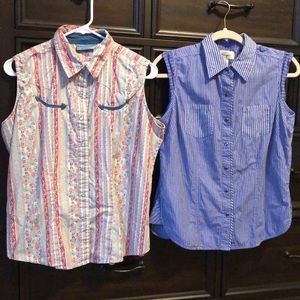 Wrangler Women’s Western Shirts LARGE